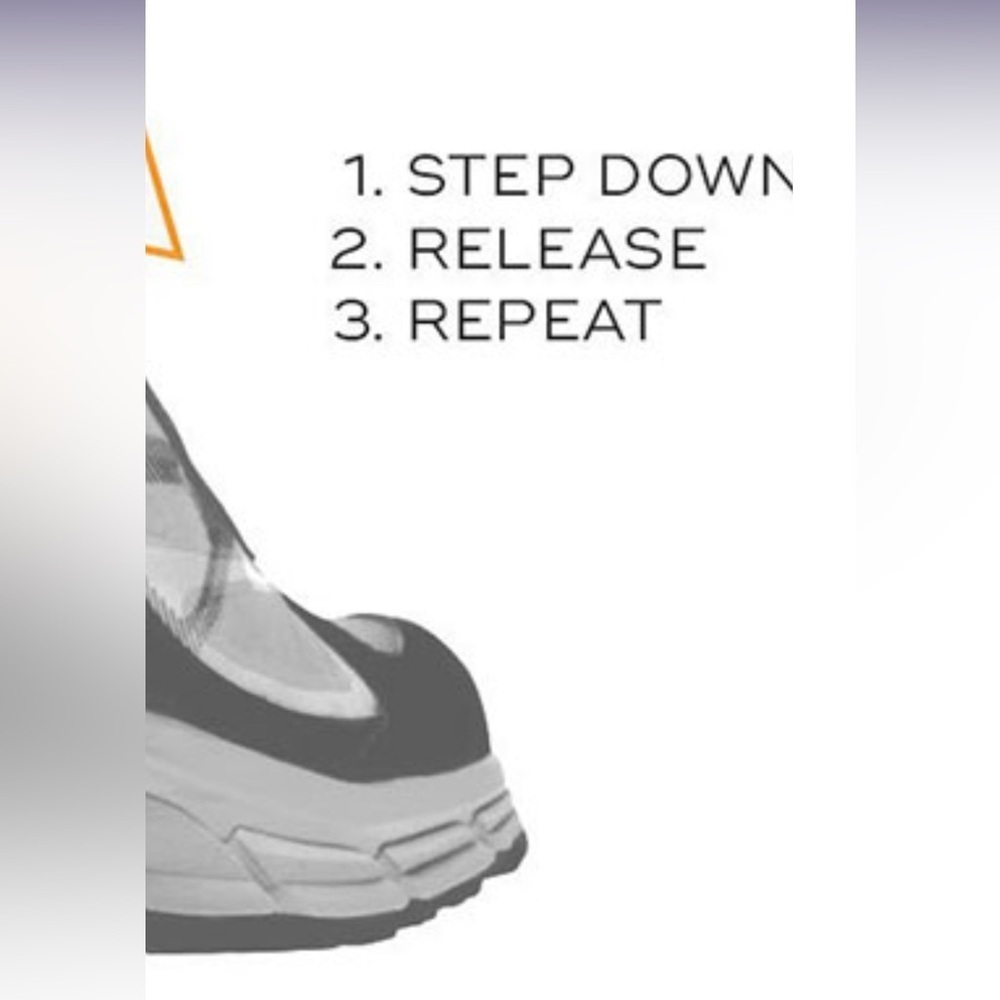 ZeroTie Hands Free Sneakers Size 8.5 Purple Gray Pull On Tying Mechanism On Back - Picture 14 of 14